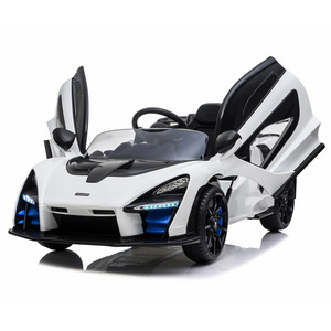 <span class=keywords><strong>Mclaren</strong></span> Senna, Auto Eléctrico de Alta Calidad con Licencia Oficial de 12v para Niños, con Control Remoto y MP3, Auto de Batería para Bebés - Product Image 4