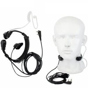 Auricular con Micrófono de Garganta Baofeng UV-5R, Tubo Acústico, Kit de Vigilancia de Seguridad, Conector K de 2 Pines para Radio Bidireccional Walkie Talkie - Product Image 2