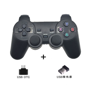 Controlador de juegos inalámbrico 2,4G para PC 360 Steam TV Box <span class=keywords><strong>Android</strong></span>-<span class=keywords><strong>Joystick</strong></span> Stick con Turbo Shock y características compatibles para juegos - Product Image 3