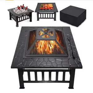 Al Aire Libre Fire Pit BBQ Grill Calentador Fire Pit Brasero Jardín Mesa portátil Estufa Patio Camping Fire Bowl - Product Image 2