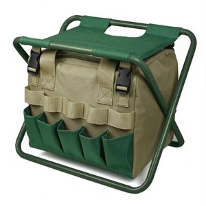 Échantillon gratuit : Outil de jardinage 2-en-1 pliable et portable, genouillère de jardin avec poignées, ensemble d'outils à main avec siège pliant et fonction de jardinage - Product Image 2