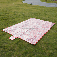 Tapis de pique-nique en PVC imperméable, durable, léger, pliable, portable, écologique, résistant à l'humidité, toutes saisons, pour la cuisine en plein air, le camping