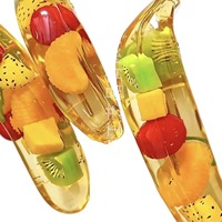 Nouvelles balles anti-stress artisanales en gelée de banane assortie, à presser, pour un soulagement sans fin, fabriquées en Chine