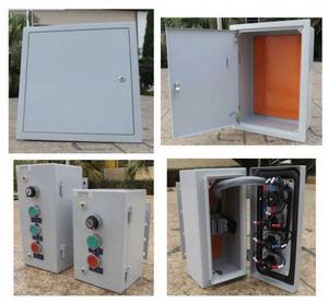 NEMA 4/4X IP65 Tường Gắn Kim Loại Hộp Điện Tử Bao Vây Và Hộp Chuyển Đổi Loa Hộp Cho Ngoài Trời Và Trong Nhà Sử Dụng - Product Image 6