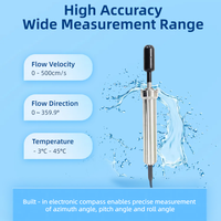Sensor de Corriente Marina, Instrumento de Estudio Hidrológico de Aguas Profundas con Detección de Velocidad del Agua en Tiempo Real RS485 Industrial