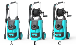 Nouvelle nettoyeuse haute pression E-wash Heavy Duty 2000W AC 16Mpa pour sols et voitures avec <span class=keywords><strong>lance</strong></span> à jet - Product Image 2