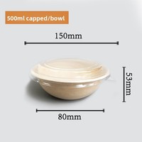 Assiette et bol jetables en fibre de bambou biodégradable pour barbecue, anniversaire, plateau à gâteau, assiette de dîner épaissie, assiette à décorer CW-CP