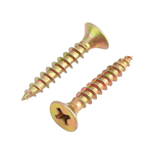 Vis à bois Dongbiao M3 M4 M5 à tête fraisée cruciforme en acier au carbone autotaraudeuses pour meubles et décoration - Product Image 1