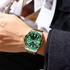 Montre de luxe Curren 8388, montre de mode dorée pour homme, étanche, montre-bracelet en acier inoxydable à quartz pour homme - Product Image 4