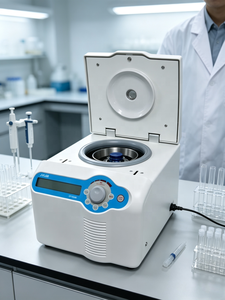Microcentrifugeuse réfrigérée haute vitesse 15000 tr/min, capacité 0,5 ml/1,5 ml/2 ml/5 ml - Product Image 3