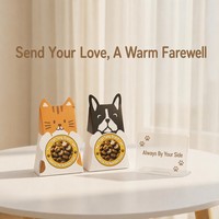 Décorations funéraires, souvenirs de cimetière, commémorations écologiques pour animaux de compagnie, boîtes cadeaux alimentaires, fournitures funéraires pour chats et chiens décédés