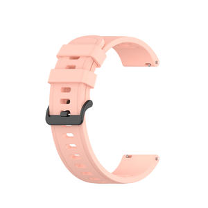 <span class=keywords><strong>Correa</strong></span> de reloj de goma transpirable oficial de 20/22mm para Samsung Huami para <span class=keywords><strong>Amazfit</strong></span> <span class=keywords><strong>GTR</strong></span> <span class=keywords><strong>42</strong></span>/47mm relojes inteligentes deportivos cómodos y duraderos - Product Image 2