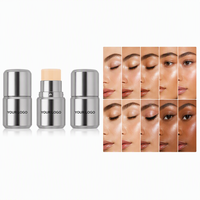 Stick illuminateur à l'huile de graines de quinoa, éclat rosé, marque privée OEM ODM, végan, sans cruauté, beauté durable, kit professionnel pour le visage
