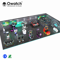 Guangzhou Owatch VR Zone de jeux intérieure, fabricant de jeux d'arcade, centre de jeux VR, cinéma de réalité virtuelle 9D