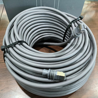 Câble Starlink Version Optimisée 3 V3, Kit Internet Satellite GEN3 de 33 Pieds, Câble Numérique à Sortie Unique avec Accessoires