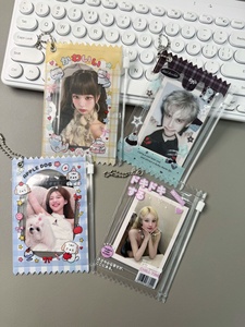 Porta Fotocard Kpop Personalizzato, Porta Carte Collezionabili con Cerniera in PVC, Borsa Trasparente Personalizzata - Product Image 4