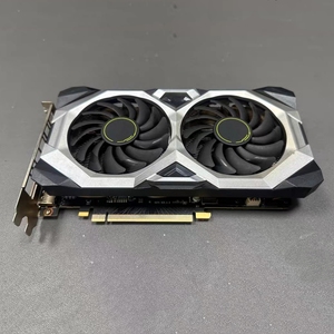 การ์ดจอ GTX1600ti/GTX1600/GTX1600s มือสอง 6GB GDDR5/GDDR6 พัดลมคู่ สำหรับเล่นเกม 1080P และตัดต่อวิดีโอ - Product Image 1