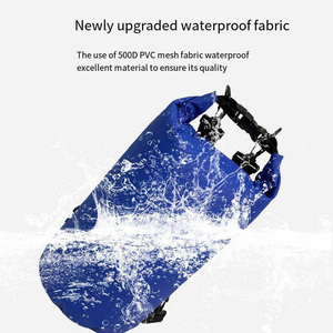 Outdoor <b>Sports</b> Waterproof PVC Clip Dry <b>Bag</b> Heavy Duty Diving Travel Mountaineering Fishing Camping Hiking Roll Top Backpack - Product Image 2