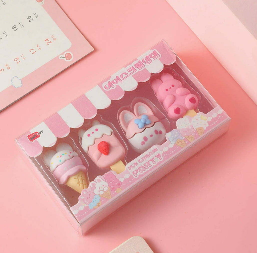 Lapin à dessert-rose