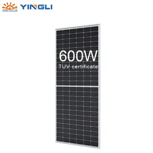 Paneli güneş 500W540w 500w 600W watt güneş enerjisi paneli fiyat mono bitki 1mw için monokristal fotovoltaik satış tedarikçi ev