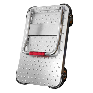 Chariot de transport de marchandises pour entrepôt, plaque d'acier 72*48, faible hauteur de clôture, roues résistantes à l'usure de 4 pouces, capacité de charge de 300 kg - Product Image 5