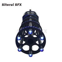 SITERUI SFX Handheld Justin Gatlin Confetti Gun Electric LED Strip Blower pour DJ Disco Parties et Night Clubs