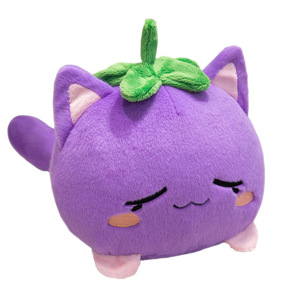 Juguete de peluche de gato de fresa, suave y cómodo, de tela, almohada de confort para bebé, adorno para sofá, colgante, ¡el más vendido! - Product Image 4