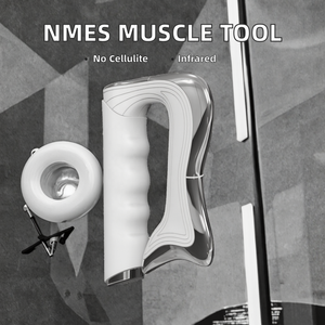 Pistola de Masaje Inteligente NMES, Estimulador Corporal con Raspado, Fisioterapia Infrarroja, Herramienta de Terapia Miofascial, Enchufable para Masajes - Product Image 2