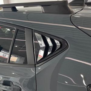 ฝาครอบกระจกหน้าต่างด้านหลังรถยนต์สำหรับ Crosstrek GU บานเกล็ดกระจกหน้าต่างสามเหลี่ยมด้านหลัง  แผงบังแดดกระจก - Product Image 6