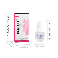 Fabricant de produits pour ongles : Gel UV protecteur professionnel, finition brillante, durcisseur d'ongles, couche de finition pour vernis gel OEM, longue tenue