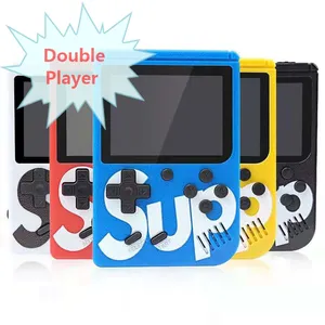 Console de jeux vidéo rétro portable Sup, boîte Double, 400 en 1, livraison directe
