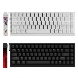 <span class=keywords><strong>Clavier</strong></span> de jeu magnétique MADLIONS MAD68 HE, taux de polling 8000 Hz, déclenchement rapide, actionnement réglable 0,1 mm, RGB, 68 touches PBT - Product Image 1