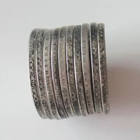 Vente en gros de pièces de monnaie commémoratives décoratives plaquées argent 1794 dollars de cheveux américains personnalisés
