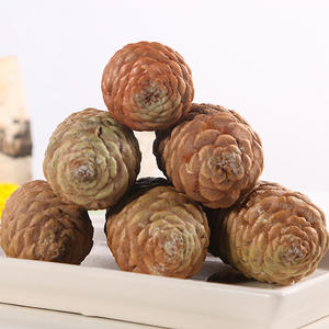 Adornos para árboles de Navidad de cono de pino grande, suministros de decoración de flores secas de estilo clásico, materiales artesanales duraderos DIY - Product Image 4