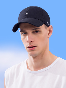 หมวกเบสบอลผ้าฝ้ายแบบยูนิเซ็กซ์ ปักตัวอักษร ปรับขนาดได้ด้วยหัวเข็มขัดโลหะ ดีไซน์ 6 แผง เหมาะสำหรับกีฬากลางแจ้งและสวมใส่ในชีวิตประจำวัน - Product Image 3