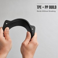 Garde-boue STEELTIGER pour Tesla Model Y 2021-2024, 4 pièces, à clipser, sans perçage, noir, TPE PP, protection de carrosserie