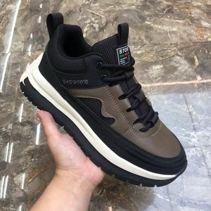 <span class=keywords><strong>Scarpe</strong></span> Casual da Uomo con Suola Spessa, Superficie in Pelle Impermeabile e Antiscivolo, <span class=keywords><strong>Scarpe</strong></span> Trendy <span class=keywords><strong>che</strong></span> Aumentano l'Altezza e Modellano la Figura - Product Image 4