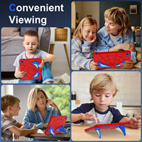 Étui antichoc pour enfants avec motif anime pour Samsung Tab A11 Plus A9 Plus 11 avec support pliable, bandoulière, coque de protection robuste OEM ODM