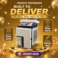 Soudeuse laser à fibre de 1500 W, machine de soudage laser portative pour l'acier inoxydable