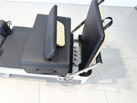 Equipo de Pilates Reformer Plegable Portátil de Aluminio, Reformer de Pilates de Aluminio para Estudio Comercial de Fitness