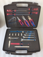 Juego de Herramientas de Titanio Pulido No Magnético de Alta Calidad Oak Professional, 27 Piezas, Estuche Rígido, Uso Médico OEM MRI