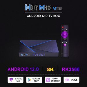 H96 MAX 8K-Streaming <span class=keywords><strong>IPTV</strong></span> STB Internet más inteligente fuerte decodificador mejor Google Android 12 <span class=keywords><strong>Pro</strong></span> TV Box Europa Francia Alemania Reino Unido EE. UU. - Product Image 2