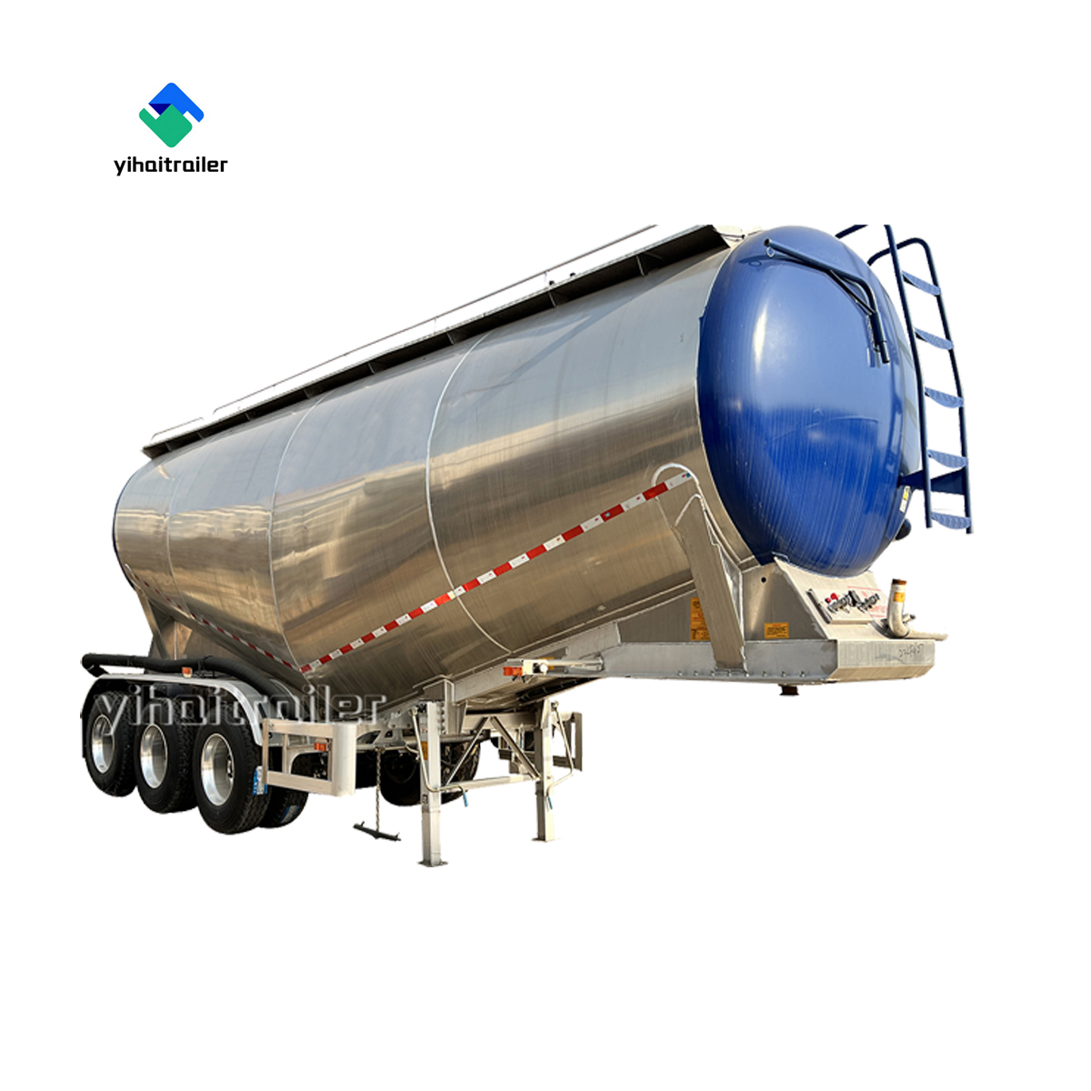 Новый продукт, алюминиевый цементный прицеп 35-65 куб. М, продажа цементного прицепа из алюминия