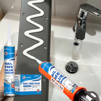 Colle liquide adhésive sans clou pour miroir, forte capacité de charge, prix usine, pour le travail du bois et l'emballage