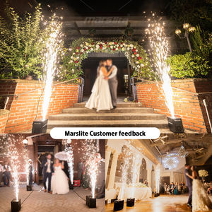 4 قطع آلة شرارة باردة بقوة 750 واط مع حقيبة، آلة ألعاب نارية باردة لحفلات الزفاف وأعياد الميلاد - Product Image 3