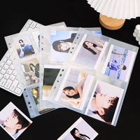 Protège-cartes A4 en PP pour albums, pochettes pour cartes photo, feuilles de protection pour recharges d'albums et fournitures
