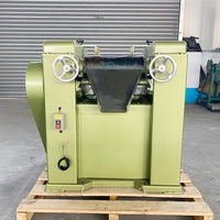 Petite machine de broyage à trois rouleaux de laboratoire pour le revêtement/l'encre/la pâte/le broyage chimique, broyeur à trois rouleaux en alliage/céramique