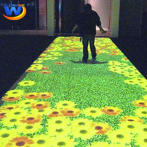 Tùy chỉnh Holographic máy chiếu màn hình hiển thị video tường tương tác trò chơi 3D Holographic nhập vai tương tác tường sàn chiếu - Product Image 5