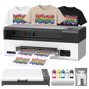 NOUVELLE Imprimante DTF A3 intelligente 35 33cm avec <span class=keywords><strong>logiciel</strong></span> RINN, suppression de fond en un clic, rouleau de pression électrique pour débutants en impression sur T-shirts - Product Image 1
