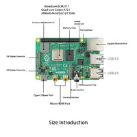 Raspberry Pi 4B 8 Go de RAM hautement stable